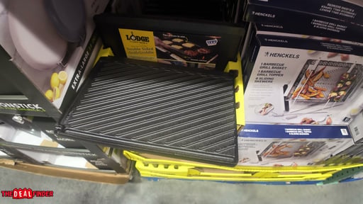 Lodge Seasoned Cast Iron Reversible Grill/Griddle