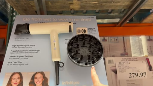 Conair InfinitiPRO DigitalAIRE High Speed Digital Hair Dryer
