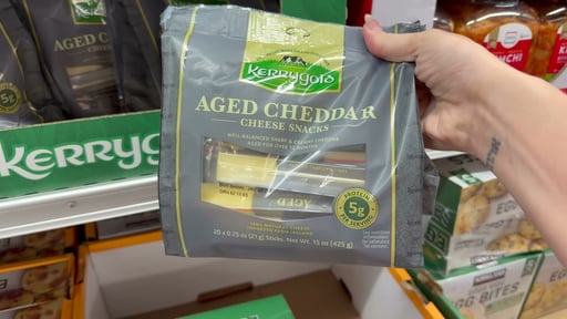 Kerrygold Aged Cheese Snacks 20/0.75oz (0.93 lbs)