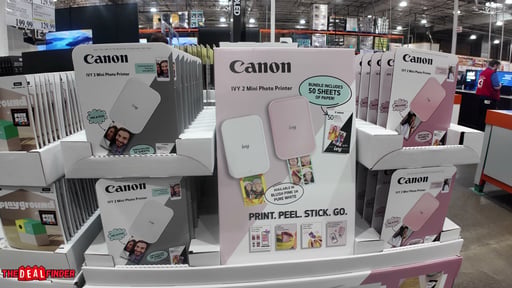 Canon IVY 2 White Mini Photo Printer Bundle with 60 Sheets