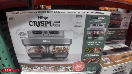 Ninja CRISPi DualZone Glass 2-Basket Air Fryer