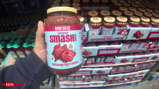 Smash Foods Superfood Raspberry Spread, 30 oz (1.875 lbs)