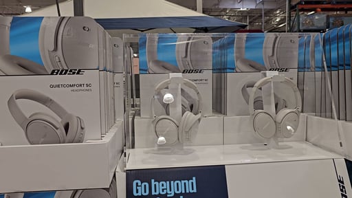Bose QuietComfort SC Over-Ear Headphones White Smoke