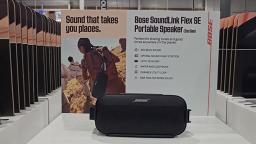 Bose SoundLink Flex SE Bluetooth Speaker Gen 2, Black