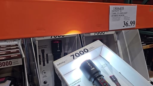 Infinity X1 7,000L Flashlight Hybrid Power