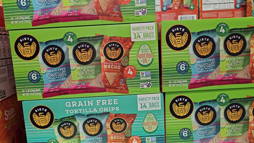Siete Grain Free Tortilla Chips Variety Pack