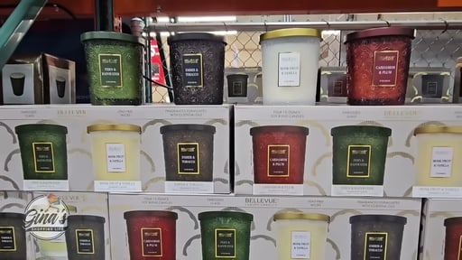 Bellevue Luxury Fall Candles 12 oz, 4-Pack