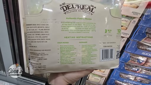 Del Real Cheese & Green Chili Tamales 15 Count