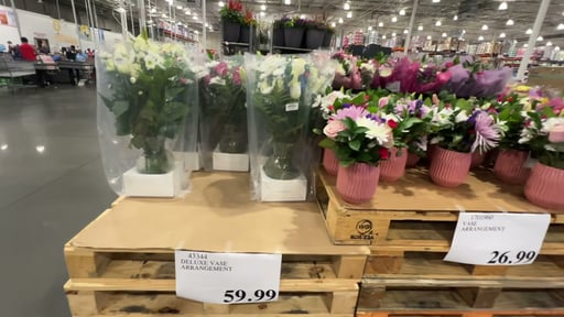 Large Vase Floral Arrangement