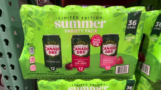 Canada Dry Summer Variety Pack