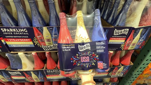 Welch's 250th Sparkling Juice