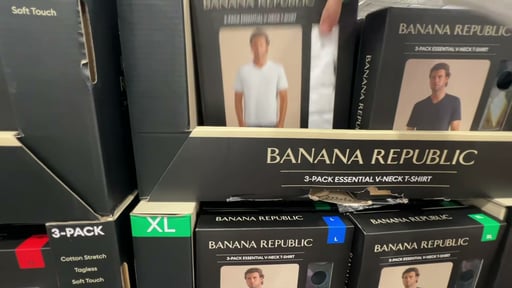 Banana Republic Men's V-Neck Tee 3PK
