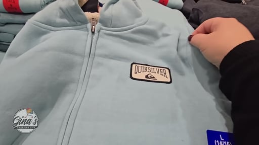 Quiksilver Youth Zip Front Sherpa Lined Fleece Hoodie