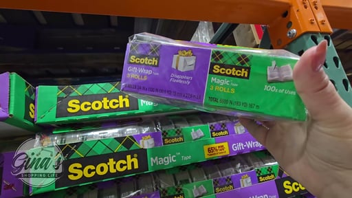 3M Scotch Magic Tape/Gift Wrap Tape 6-Pack, 6600" Total