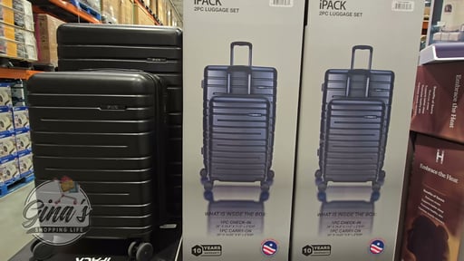 iPack 2 Piece Hardside Luggage Set