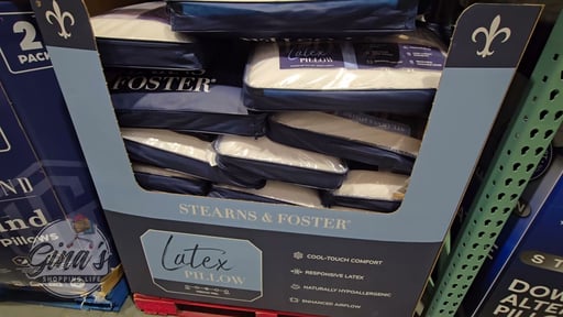 Stearns and Foster Latex Cooling Pillow