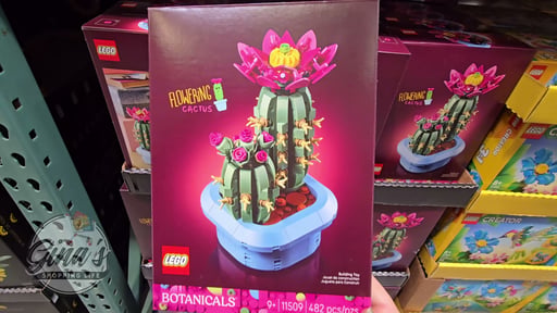LEGO Botanical Flowering Cactus