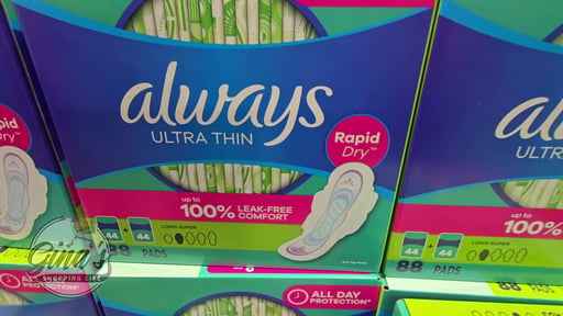 Always Ultra Thin Advanced Long Pads, 88ct