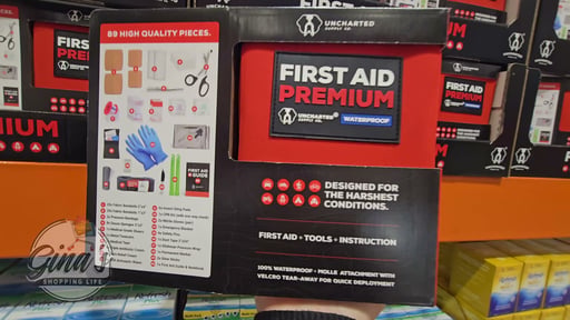 Uncharted Supply Co Premium First Aid Kit 89 Pieces