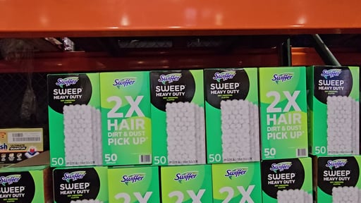 Swiffer Sweeper Heavy Duty Dry Sweeping Cloths, 50 Count