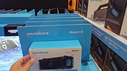 Soundcore Boom 3i Bluetooth Speaker, Black