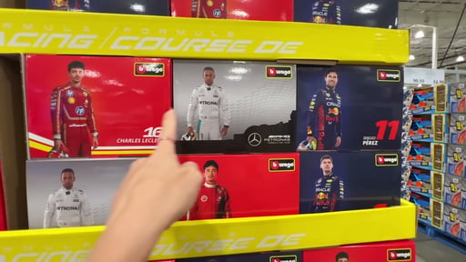 1:18 Formula Die-Cast Cars Assorted