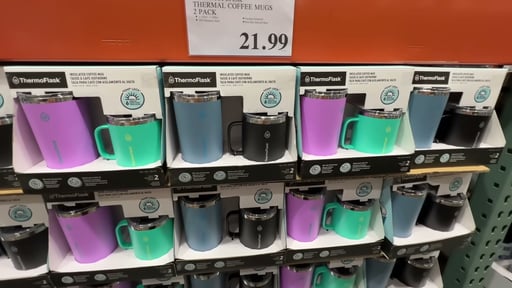 ThermoFlask Thermal Coffee Mugs 2-Pack
