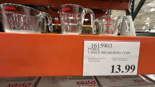 Pyrex 3-Piece Glass Measuring Cup Set