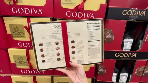 Godiva Assorted Chocolate Box 11.3 oz