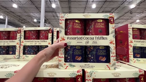 Truffettes de France Assorted Cocoa Truffles 4 Pack