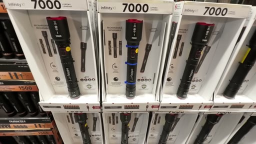 Infinity X1 7,000L Flashlight Hybrid Power