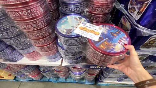 Kelsen Imported Danish Butter Cookies 5 lb Tin