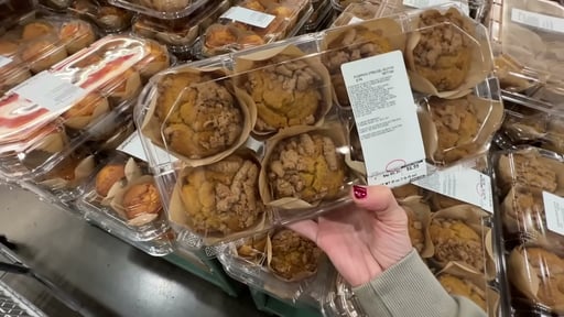 Kirkland Signature Pumpkin Streusel Muffin 8 Count