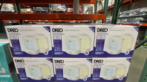 Dreo 0.8 Gallon Ultrasonic Humidifier 2-Pack