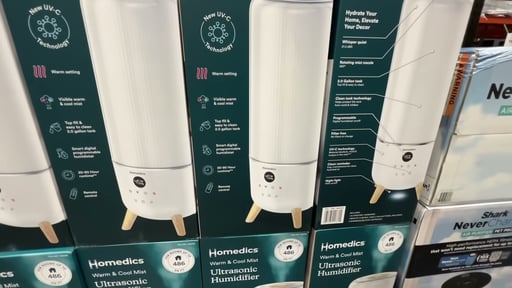 HoMedics Warm/Cool Mist 2G Humidifier