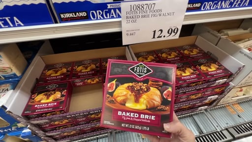 Fotis Fine Foods Baked Brie with Walnuts and Fig 22 oz