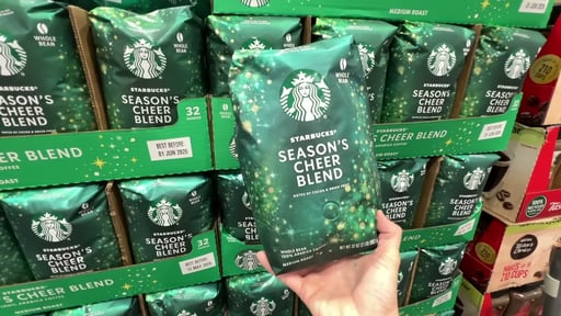 Starbucks Season's Cheer Whole Bean 2 lbs