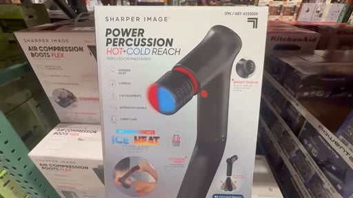 Sharper Image Hot and Cold Reach Massager