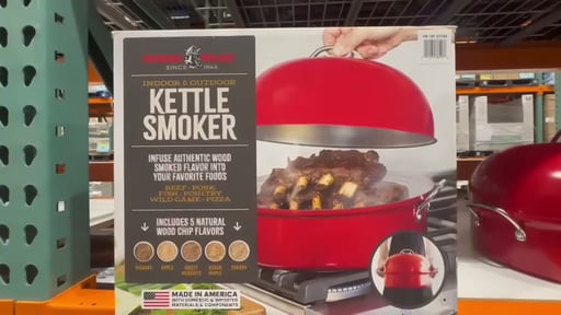 Nordic Ware Indoor & Outdoor Kettle Smoker