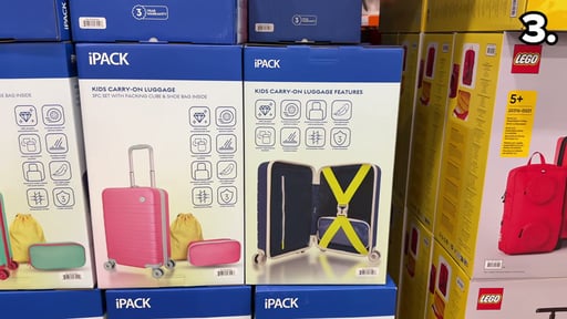 iPack Kids 20" Hardside Carry-On Luggage Set