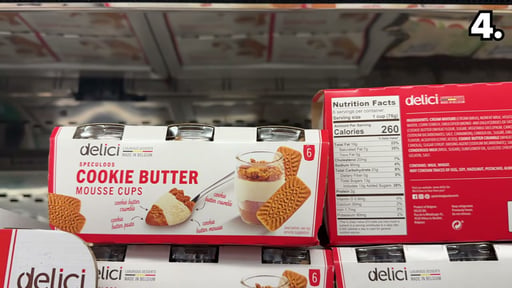 Delici Speculoos Cookie Butter Mousse Cups