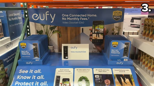 eufy E340 Video Doorbell with Dual Cameras