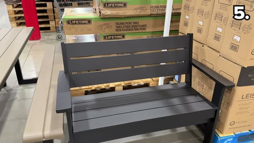 Leisure Line Outdoor Bench