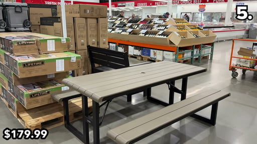 Lifetime Folding Picnic Table Commercial Quality