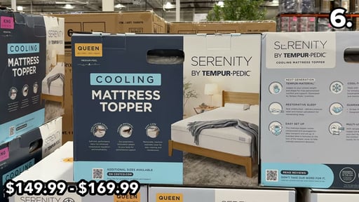 Serenity by Tempur-Pedic Cooling Mattress Topper
