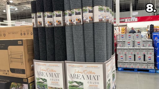 FOSS Floors Décor Indoor/Outdoor Area Rug 6' x 9'
