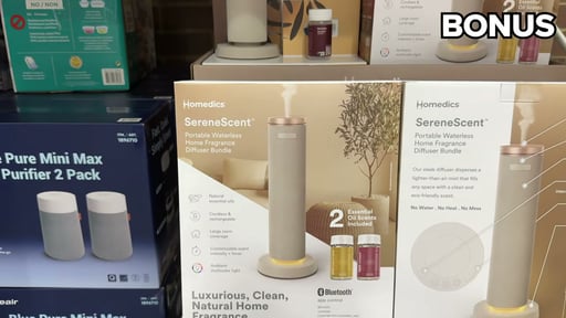 Homedics SereneScent Aroma Diffuser