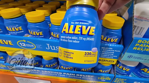 Aleve 220mg Caplet 320 Count