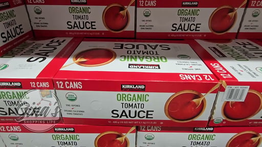 Kirkland Signature Organic Tomato Sauce 12/15 OZ