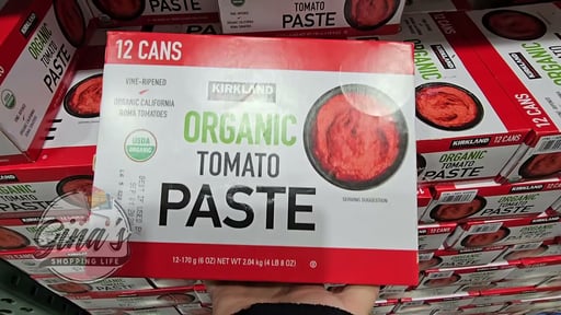 Kirkland Signature Organic Tomato Paste 12/6 OZ